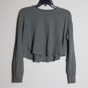 Free People Crop Long Sleeve